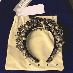 AREA Crystal Grape Headband